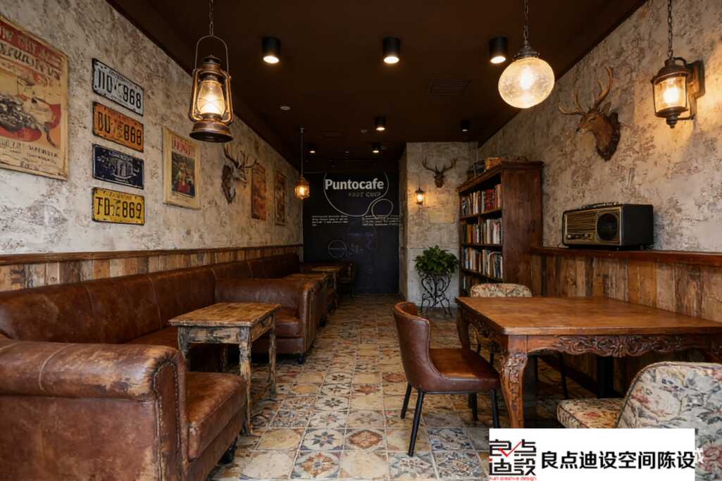 穿越1968!这家咖啡店的复古装修软装使劲儿让我不想回家☕